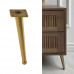 Metalinė koja BONE H200mm